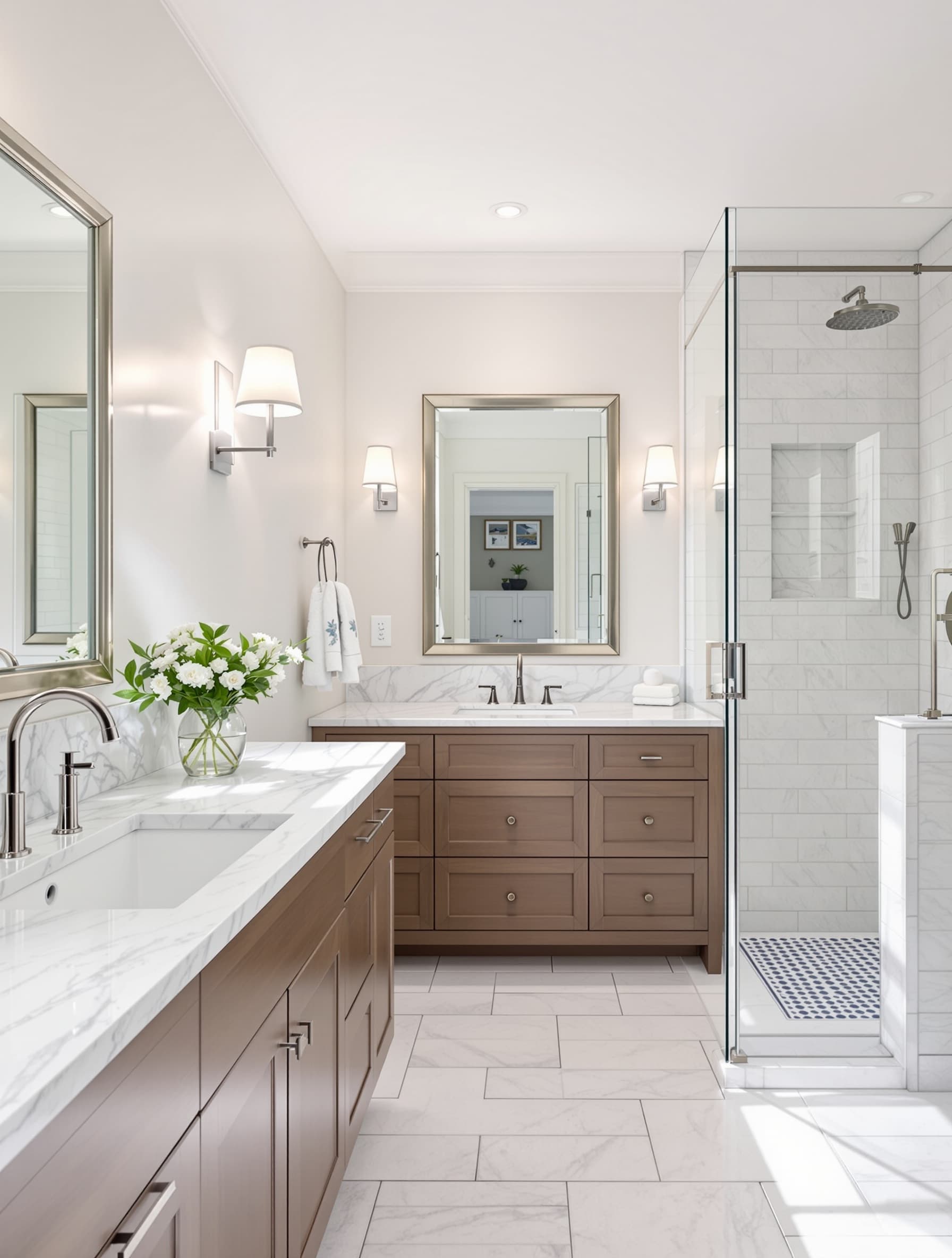 Huntington bathroom after renovation